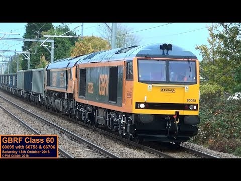 GBRF Class 60 at Roby - 13th October 2018