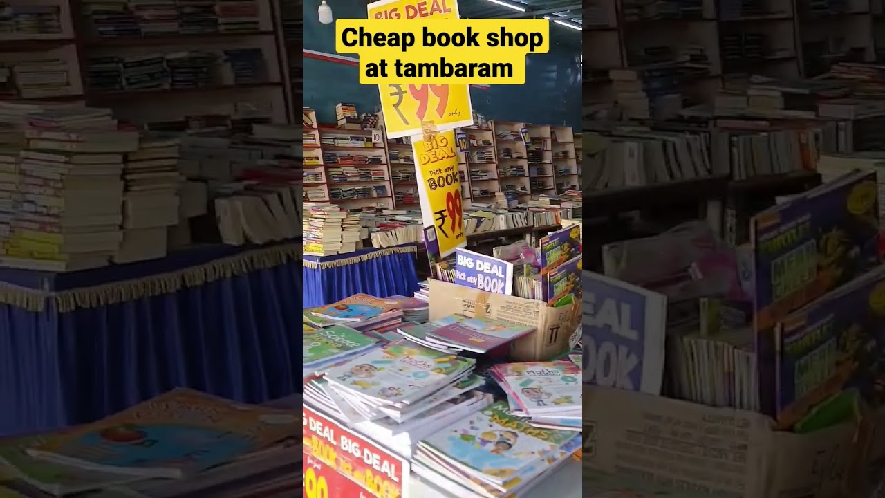 cheap book shop at tambaram #satisfying #shortstamil #trending