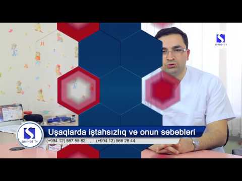 Uşaqlarda iştahasızlıq və onun səbəbləri & Pediatr Kənan Qarayev