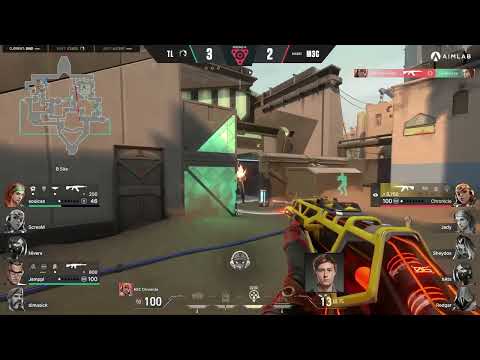 M3C Chronicle UNBELIEVABLE 1v2 clutch in grand final vs Team Liquid -  VCT EMEA LCQ