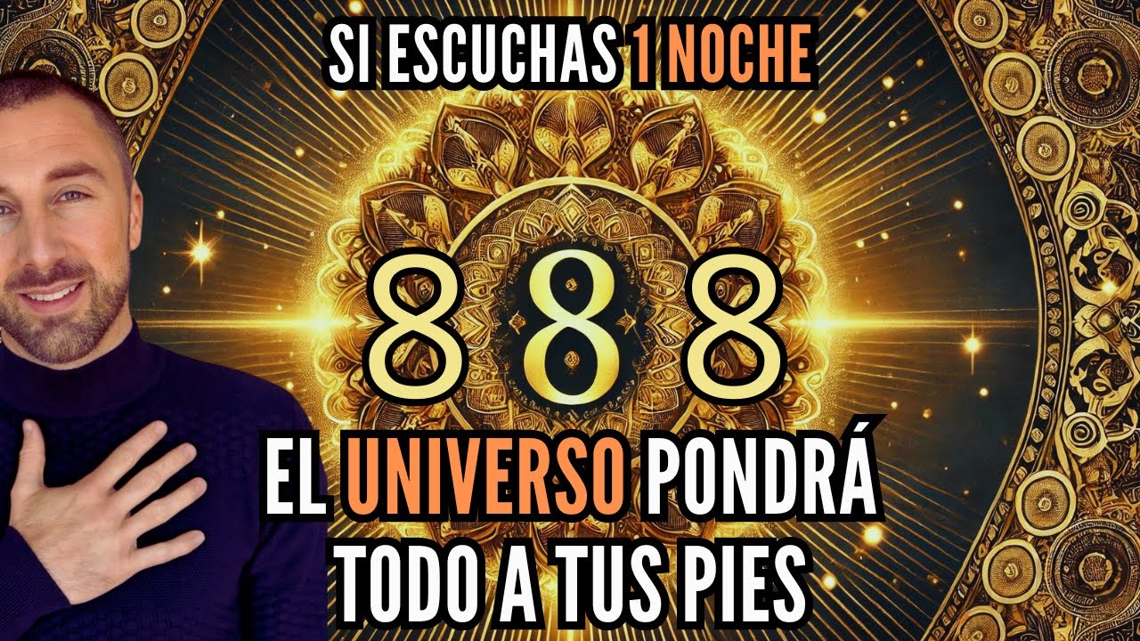 888 HZ 🌟 MANDALA DORADA | ABRE TODAS LAS PUERTAS DE LA ABUNDANCIA Y RIQUEZAS, ELIMINA TODO BLOQUEO
