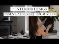 7 INTERIOR DESIGN KEYS TO A WELL DESIGNED ROOM | INTERIOR DESIGN 101 | HOUSE OF VALENTINA