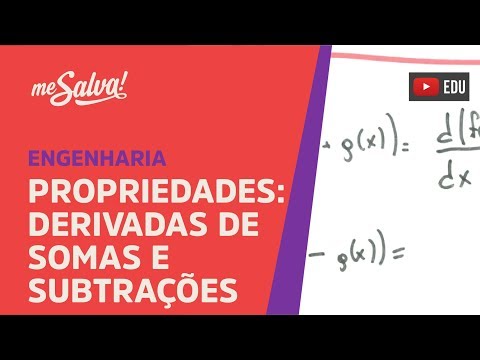 Me Salva! DER07 - Propriedades: derivadas de somas e subtrações