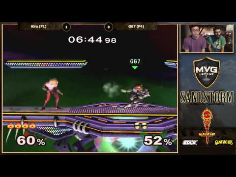 MVG Sandstorm: Singles W2 - Kira (Sheik) vs. GG7 (C. Falcon)