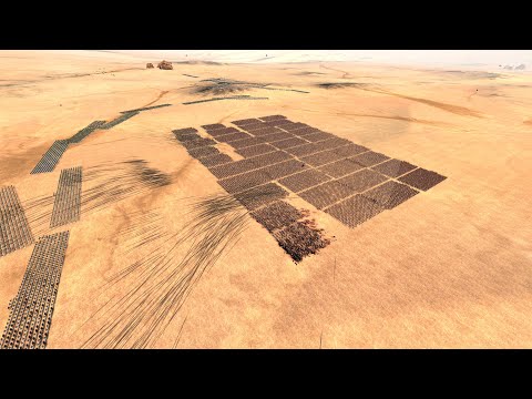 19200 BEST ROMAN UNITS vs 19200 SYRIAN ARCHERS - Total War ATTILA