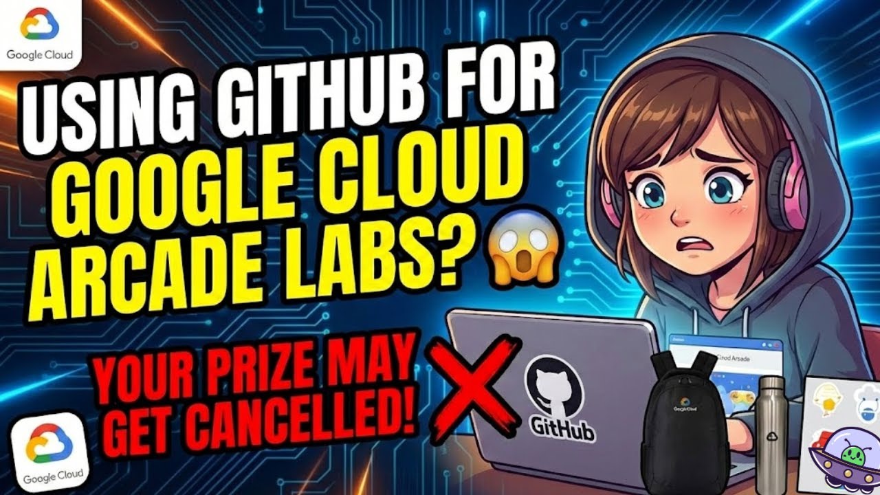 Using GitHub for Google Cloud Arcade Labs? 😱 Your Prize May Get CANCELLED! | Hidden Rules