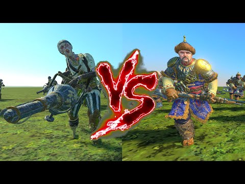 Deck Gunners VS Streltsi. Total War Warhammer 3