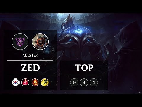 Zed Top vs Wukong - KR Master Patch 9.2