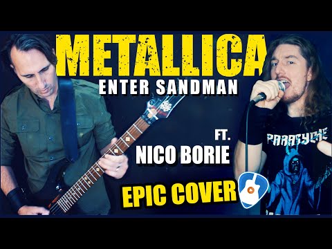 Enter Sandman | Metallica | EPIC METAL COVER Ft. @NicoBorie