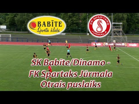 SK Babīte/Dinamo - FK Spartaks Jūrmala (2.puslaiks 16.06.2017)