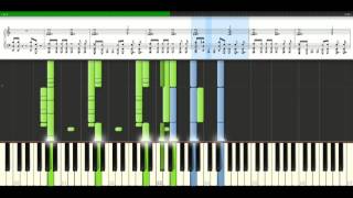 Alex Gaudino - What a feeling feat. Kelly Rowland [Piano Tutorial] Synthesia