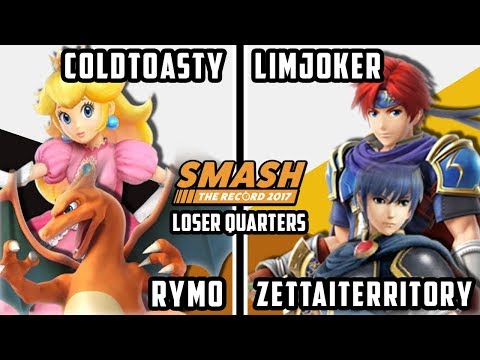 STR 2017 Smash 4 Doubles - ColdToasty & Rymo Vs. limjoker & ZettaiTerritory - Smash Wii U LQ