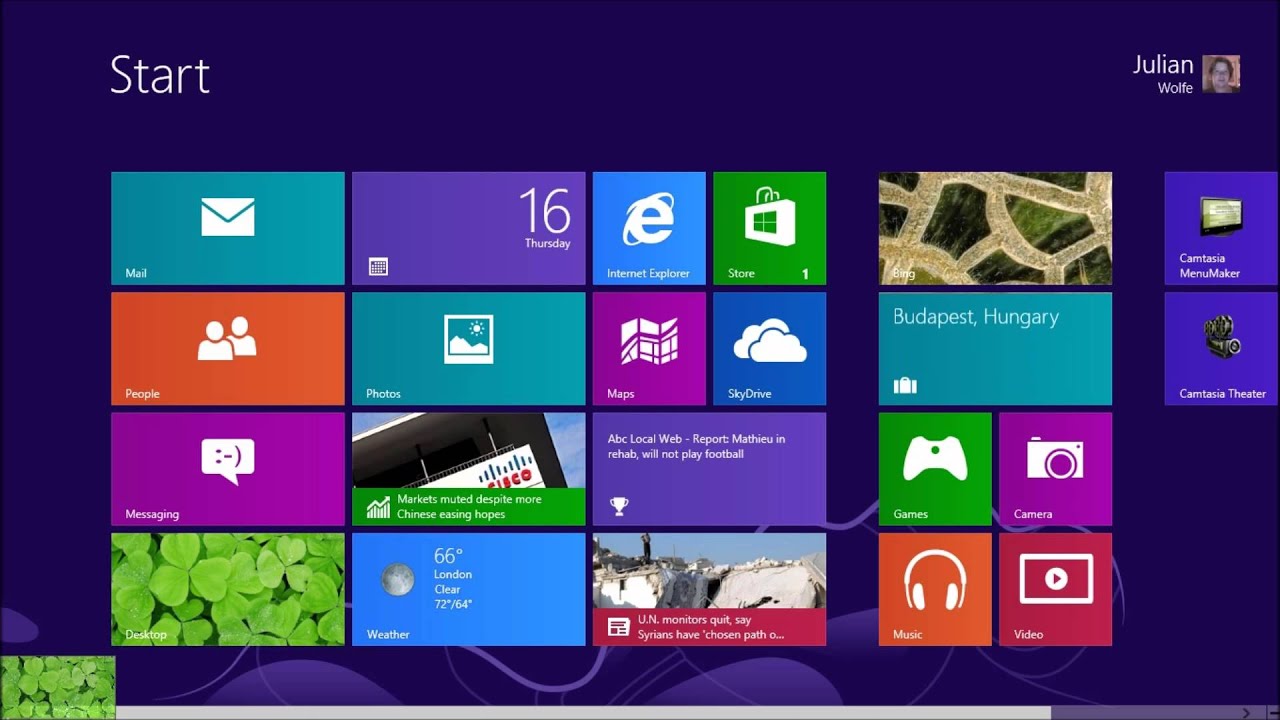 Getting Started with Windows 8: The Start Screen