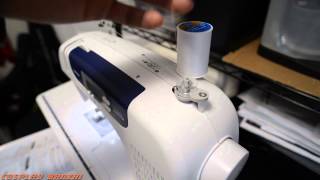 How to wind a bobbin on the Brother CS-6000i sewing machine!