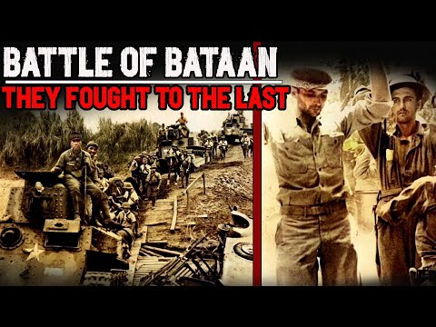 The Full Battle of Bataan 1942: Rare Footage of 3 Months of Fire and Hunger | WW2 Documentary