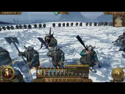Total War Warhammer: the norse dwarfs (Kraka Drak) campaigns part 1