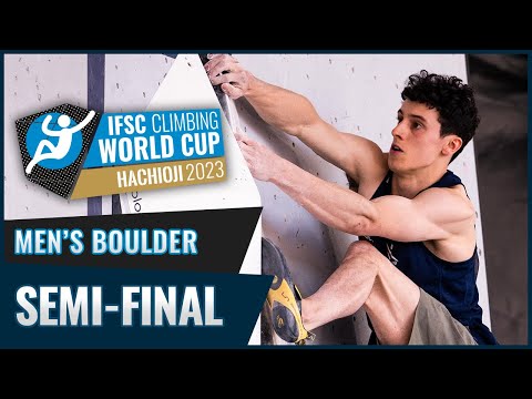 Men's Boulder semi-final || Hachioji 2023