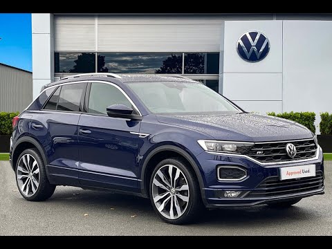 Approved Used Volkswagen T-ROC 2017 1.5 TSI R-Line 150PS EVO DSG - KF19TKU