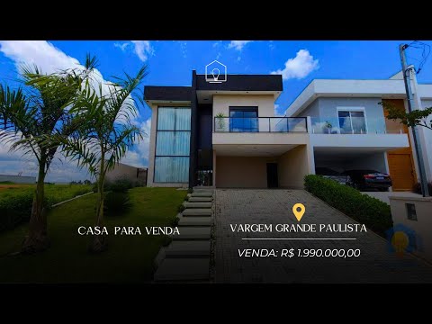 CASA A VENDA! Cond. Central Park Residence - Vargem Grande Paulista  