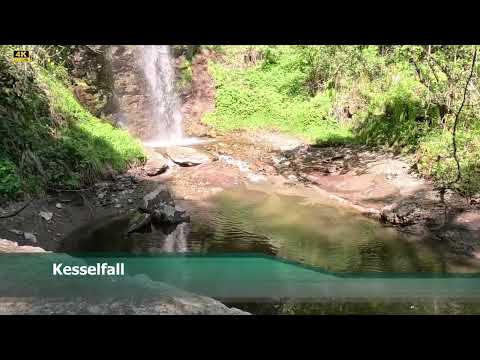 Radtour Ossiacher See mit Finsterbach Wasserfälle 4K