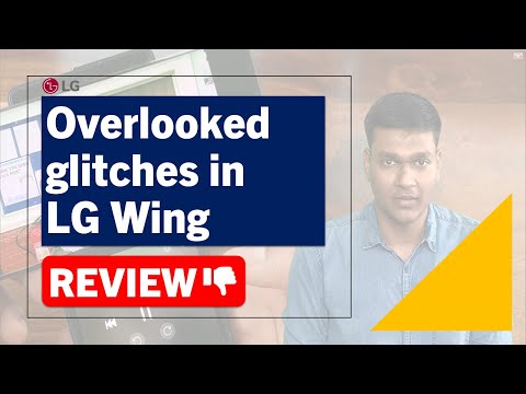 Overlooked glitches in LG Wing || LG Wing Review || LG Wing Problems || #LGWing