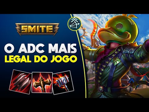 O ADC mais legal do JOGO! ULLR ADC - ⚡ Smite BR Conquista