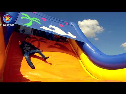 Inflatamania bouncy castles video.