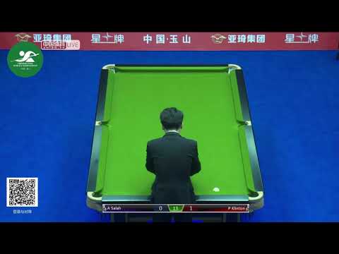 A Salah (TUN) VS P Klinton (INA) - Int'l Mens Qualifying - 2019 CBSA Chinese Pool World Championship