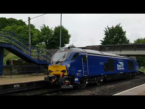 68027 passes heyford working OZ38 crewe gresty bridge to eastleigh artlington 19/05/17