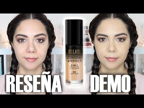 RESEÑA BASE MILANI CONCEAL + PERFECT | MARIEBELLE COSMETICS Video