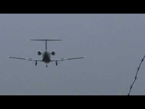 Cessna 525 Citation M2 landing Hamburg