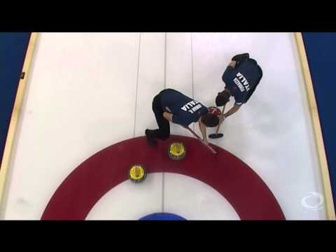 CURLING: WJCC 2013 M Draw 3 - ITA vs NOR - HIGHLIGHTS