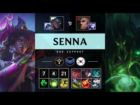 Senna Support vs Swain - KR Diamond Patch 25.05