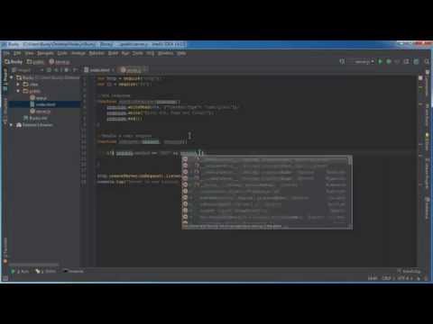 Node js Tutorial for Beginners 14 Simple Web File Server