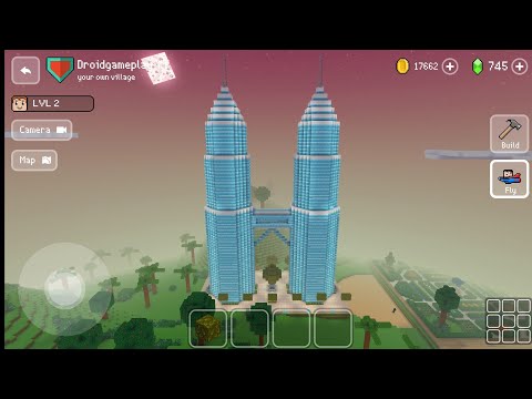 Petronas Twin Towers - Block Craft 3d: Building Simulator Games for Free