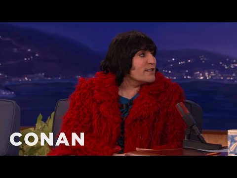 Noel Fielding Got Drunk & Worked In A Vintage Shop | CONAN on TBS