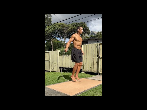 Day 302 FitPro Hawaii Workout  - 1 lbs. Jump Rope x 10 Minutes - 3/15/21, 10:26 am