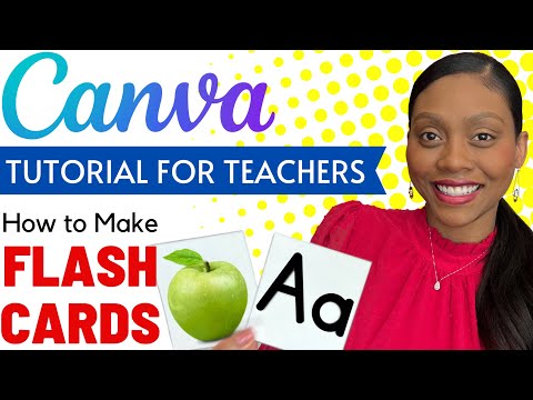 Wie man in Canva Karteikarten erstellt – Tutorial für Lehrer