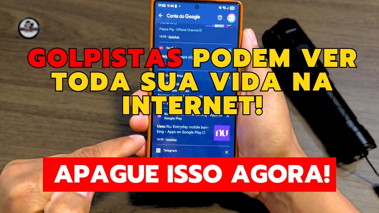 GOSPISTAS PODEM TER ACESSO AO SEU HISTÓRICO DE VIDA! APAGUE ISSO JA!