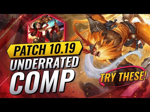 UNDERRATED COMPS ON PATCH 10.19 - TRY THESE! - Teamfight Tactics