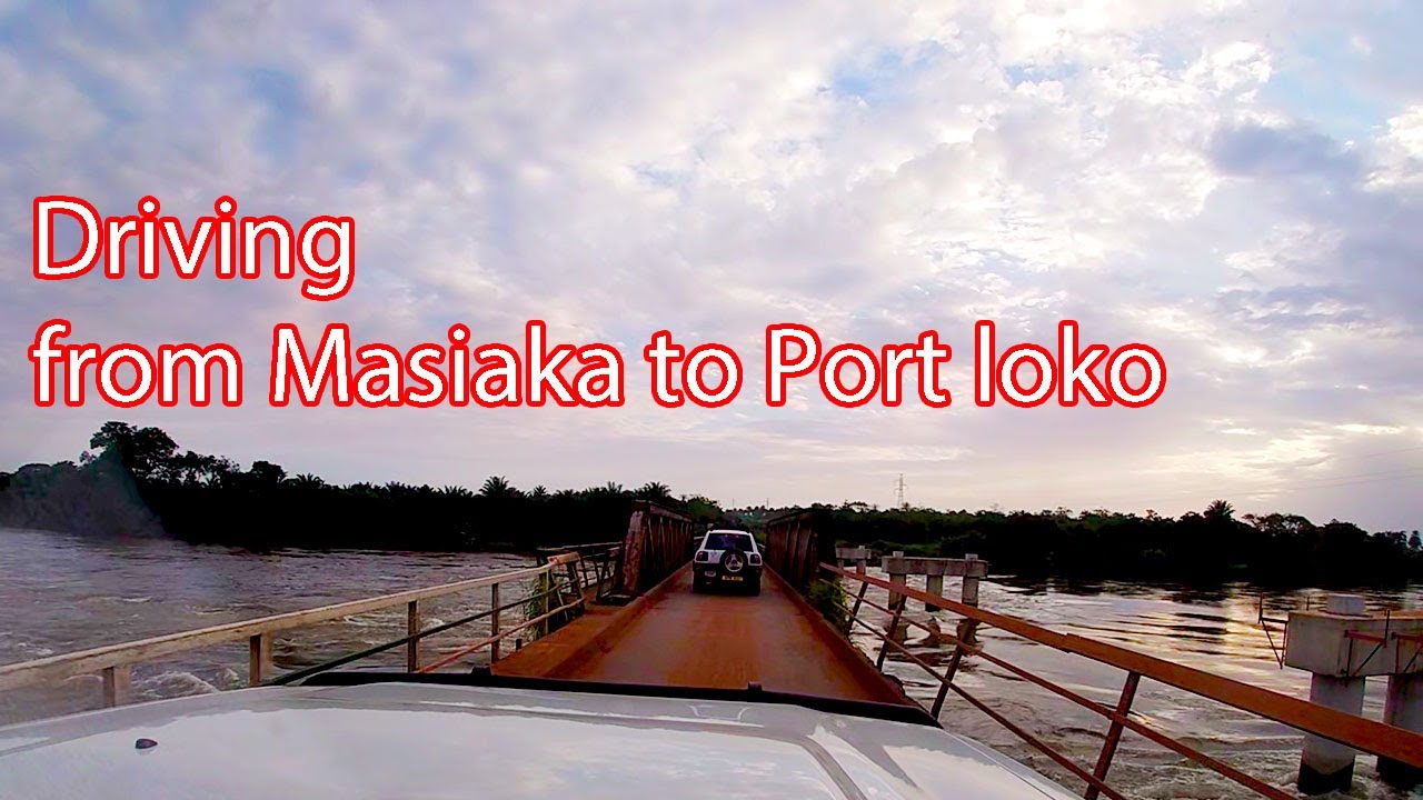 Sierra Leone tour, from Masiaka to Port loko district.