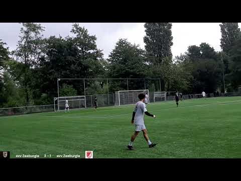 avv Zeeburgia o23/o21 mix oefenwedstrijd