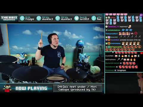 The8BitDrummer // Mori Calliope - six feet under
