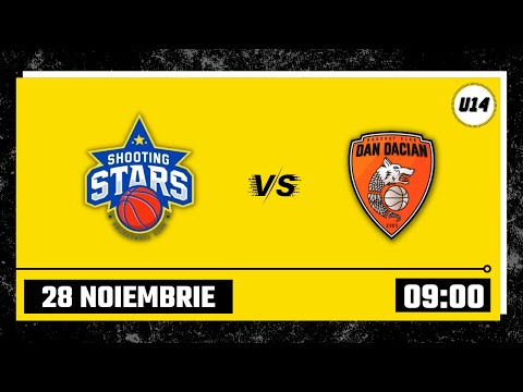 LIVE 🏀 CN U14M ABC Shooting Stars Buftea - ACS Dan Dacian București