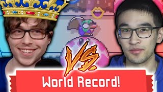 STEALING Panga's WORLD RECORDS Again! - Mario Maker 2