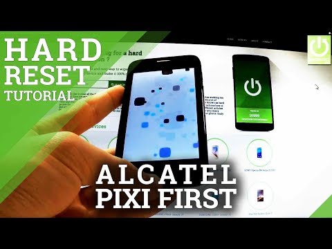 Hard Reset ALCATEL One Touch Pixi First 4024D - Restore Factory Settings
