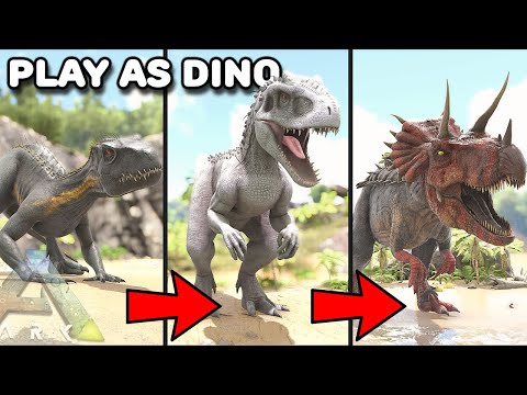 WE EVOLVE INTO THE MOST POWERFUL HYBRID IN ARK !! | PLAY AS DINO | ARK SURVIVAL EVOLVED