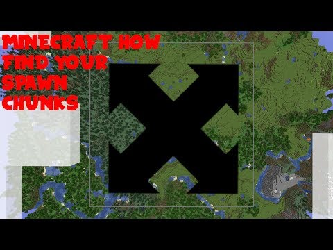 Minecraft 1.21+ - How To Find Your Spawn Chunks - Step By Step Tutorial