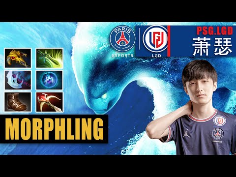 Morphling Safelane | PSG.LGD.Ame | AME GOD CHINA STYLE MORPHLING CARRY | 7.31c Gameplay Highlights