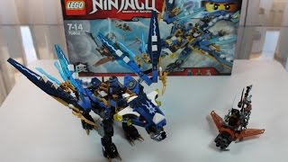 LEGO Ninjago 2016 Set 70602 Jays Elementardrache Review deutsch german